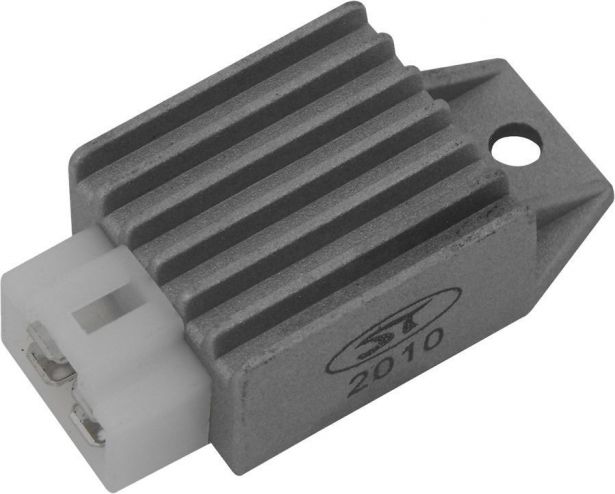 Rectifier - Voltage Regulator, 49cc to 150cc, 4-pin, Female Connector