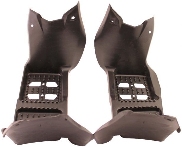 Footrest Set - 50cc to 110cc, ATV, Racing Style, 2pcs (right and left side)