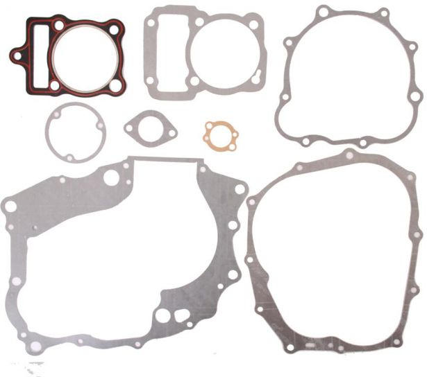 Gasket Set - 8pc, 250cc, CG250 Top and Bottom End