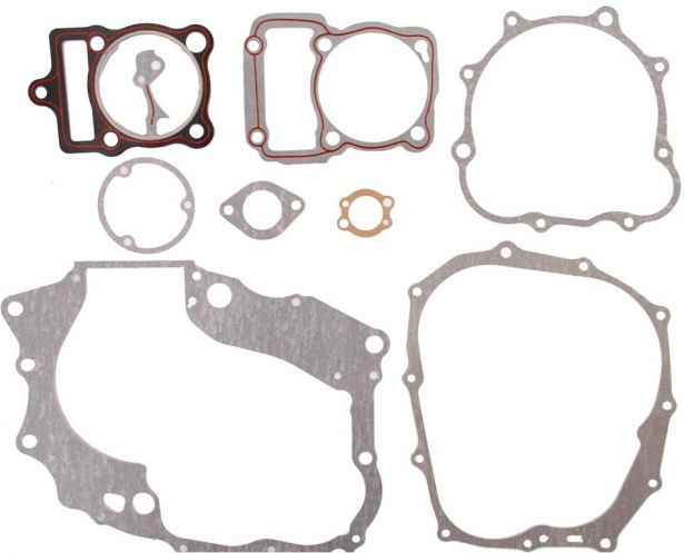 Gasket Set - 8pc, 250cc, CG250 Top and Bottom End