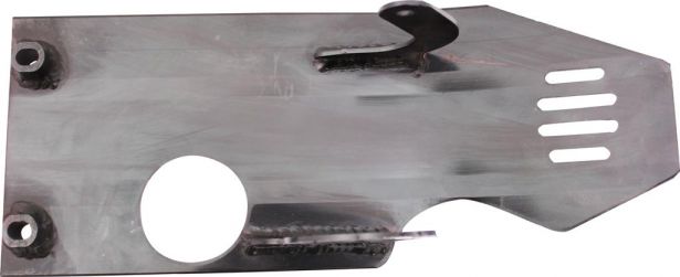 Crash Plate - Skid Plate Aluminum 50cc to 140cc Dirt Bike Asymmetrical