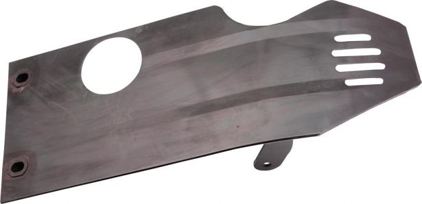 Crash Plate - Skid Plate Aluminum 50cc to 140cc Dirt Bike Asymmetrical