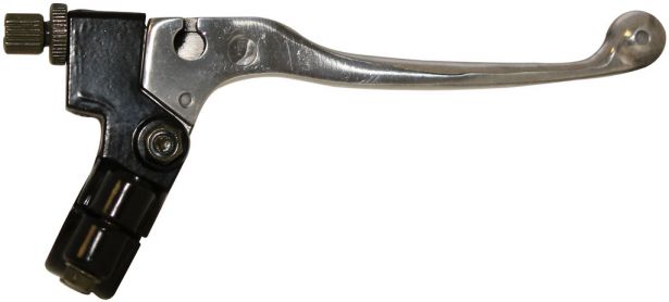 Clutch Lever - Aluminum, Chrome