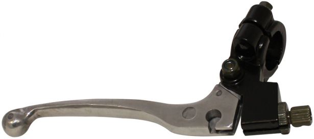 Clutch Lever - Aluminum, Chrome