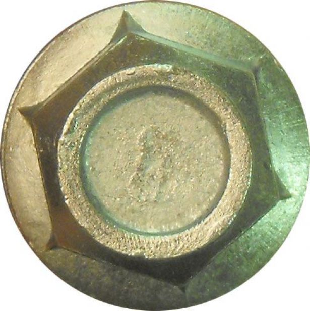 Flange Bolt, Hexagon Head, 10-25 (2pcs) 10mm Diameter, 25mm Length