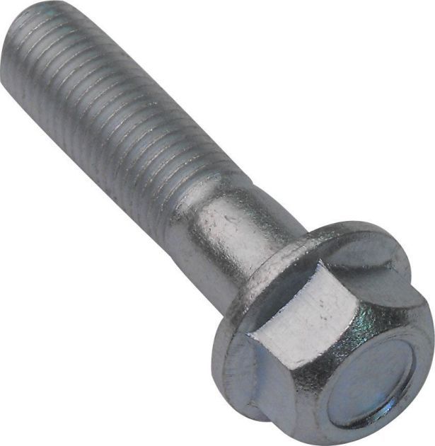 Flange Bolt, Hexagon Head, 10-30 (2pcs) 10mm Diameter, 30mm Length