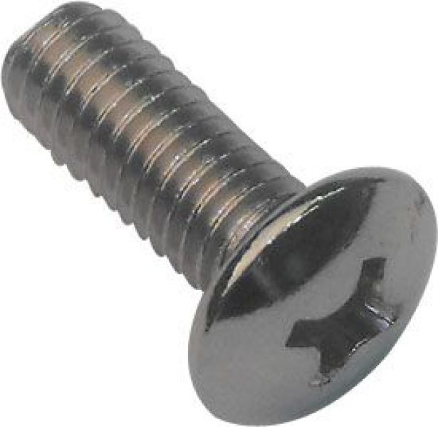 Mushroom Head Bolt, 6-16 (4pcs)