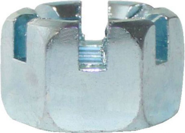 Slotted Nut - Castle Nut - ( Wheel Nut, Lug Nut ) 14-1.5 (4pcs)