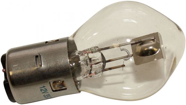 Light Bulb - 12V 35W, Dual Contact, Hisun, Xingyue, Chironex, 300cc, 400cc, 500cc, 700cc, 800cc