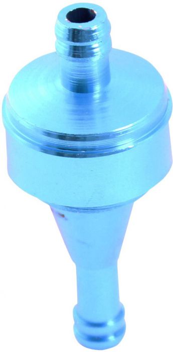 Fuel Filter - Aluminum, CNC, Blue