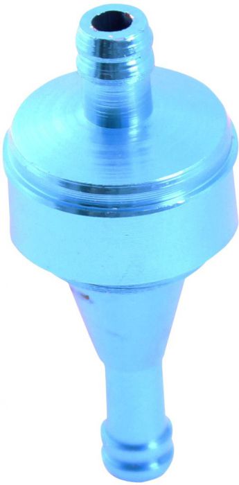Fuel Filter - Aluminum, CNC, Blue
