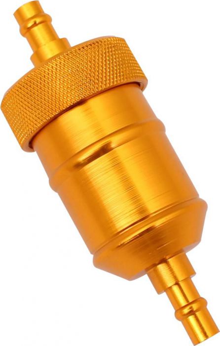 Fuel Filter - Aluminum, CNC, Gold