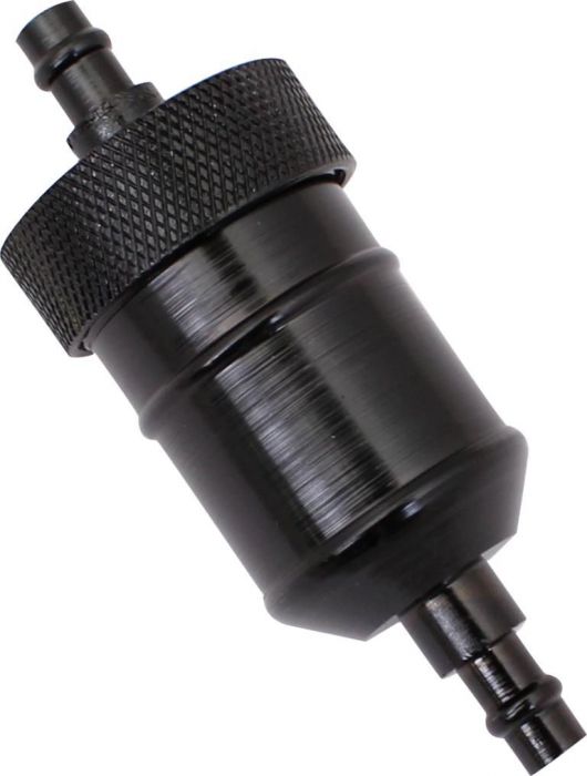 Fuel Filter - Aluminum, CNC, Black