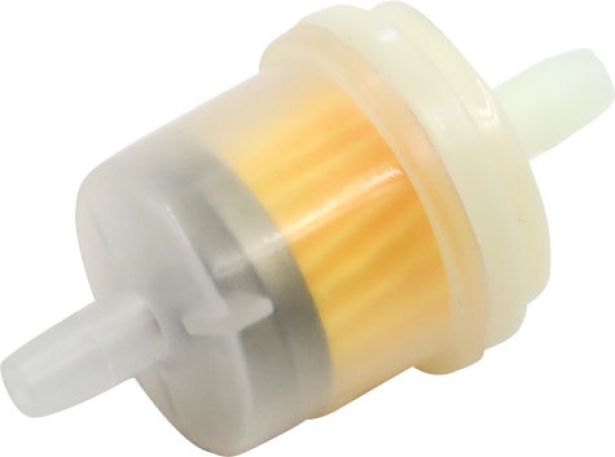 Fuel Filter - Plastic, 49cc to 250cc