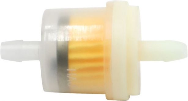 Fuel Filter - Plastic, 49cc to 250cc
