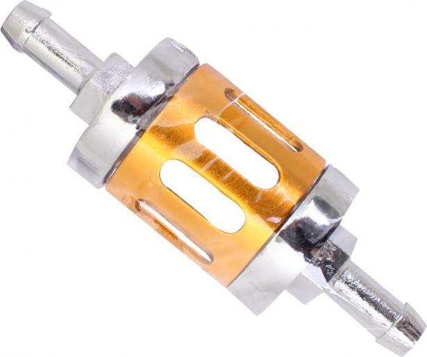 Fuel Filter - Posh Racing, Silver/Gold