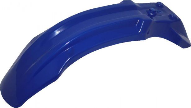 Plastic Fender - Front, 50cc to 150cc, Dirt Bike, Blue (1 pc)