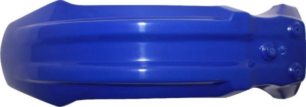 Plastic Fender - Front, 50cc to 150cc, Dirt Bike, Blue (1 pc)