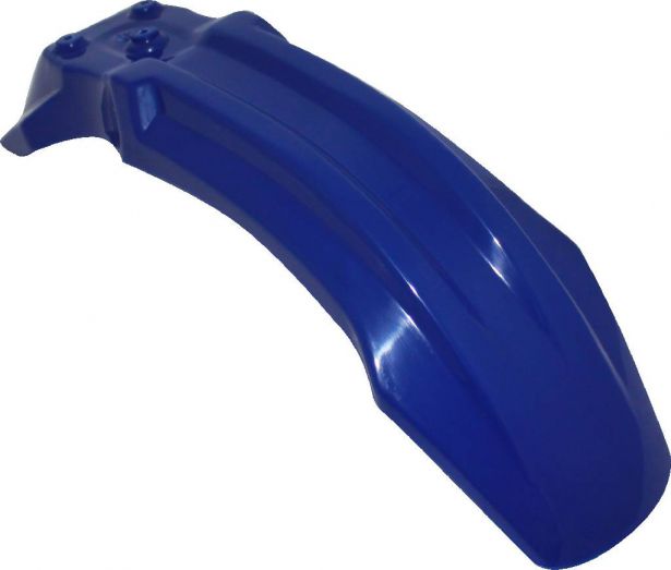 Plastic Fender - Front, 50cc to 150cc, Dirt Bike, Blue (1 pc)