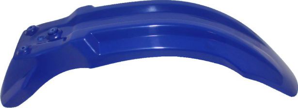 Plastic Fender - Front, 50cc to 150cc, Dirt Bike, Blue (1 pc)