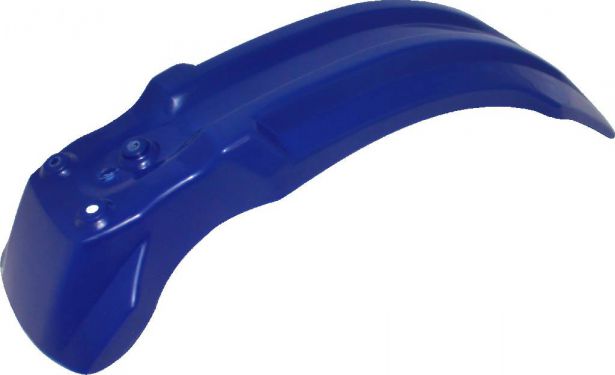 Plastic Fender - Front, 50cc to 150cc, Dirt Bike, Blue (1 pc)