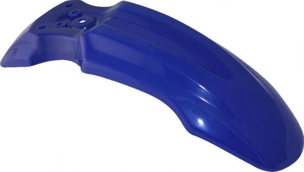 Plastic Fender - Honda CRF50 / XR50 / TaoTao DB10, Front, 50cc to 150cc, Dirt Bike, Blue (1 pc)