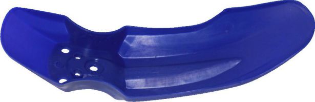 Plastic Fender - Honda CRF50 / XR50 / TaoTao DB10, Front, 50cc to 150cc, Dirt Bike, Blue (1 pc)