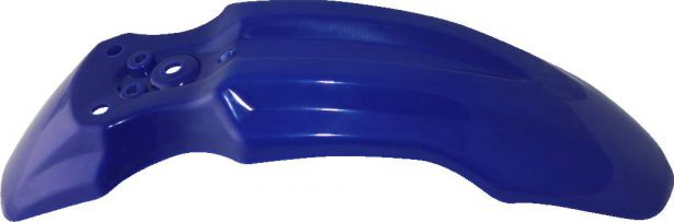 Plastic Fender - Honda CRF50 / XR50 / TaoTao DB10, Front, 50cc to 150cc, Dirt Bike, Blue (1 pc)