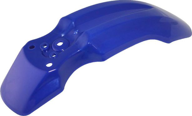 Plastic Fender - Honda CRF50 / XR50 / TaoTao DB10, Front, 50cc to 150cc, Dirt Bike, Blue (1 pc)