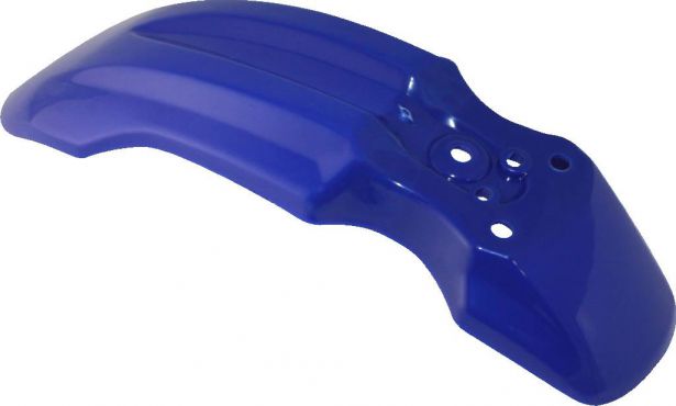 Plastic Fender - Honda CRF50 / XR50 / TaoTao DB10, Front, 50cc to 150cc, Dirt Bike, Blue (1 pc)