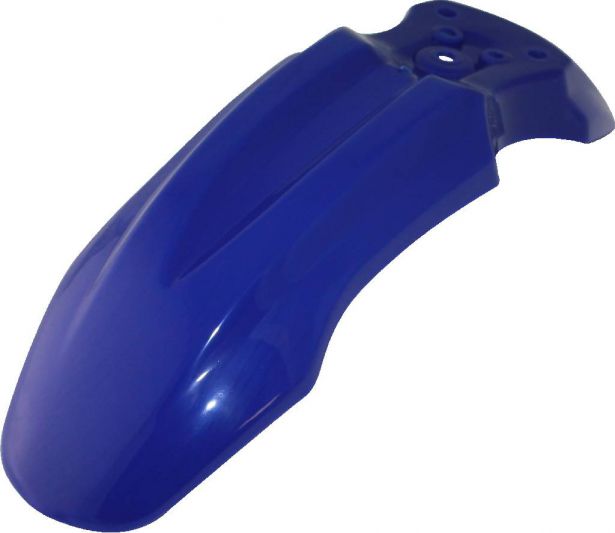 Plastic Fender - Honda CRF50 / XR50 / TaoTao DB10, Front, 50cc to 150cc, Dirt Bike, Blue (1 pc)