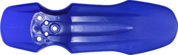 Plastic Fender - Honda CRF50 / XR50 / TaoTao DB10, Front, 50cc to 150cc, Dirt Bike, Blue (1 pc)