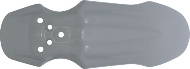 Plastic Fender - Honda CRF50 / XR50 / TaoTao DB10, Front, 50cc to 150cc, Dirt Bike, White (1 pc)