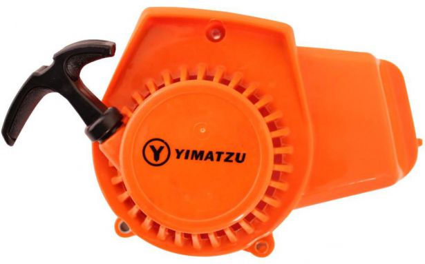 Pull Start - 3 Bolt, Plastic, Yimatzu Brand, Orange