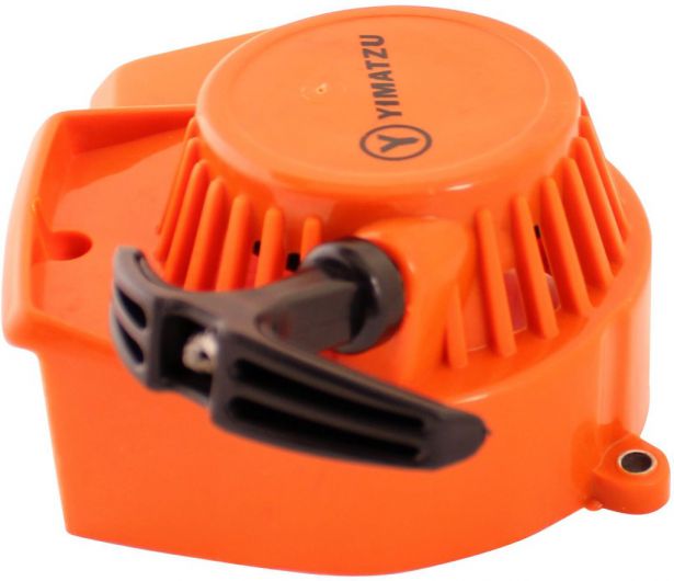 Pull Start - 3 Bolt, Plastic, Yimatzu Brand, Orange