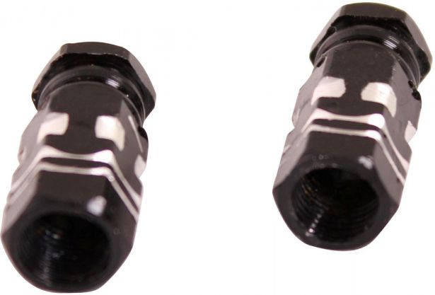 Valve Stem Caps - Black