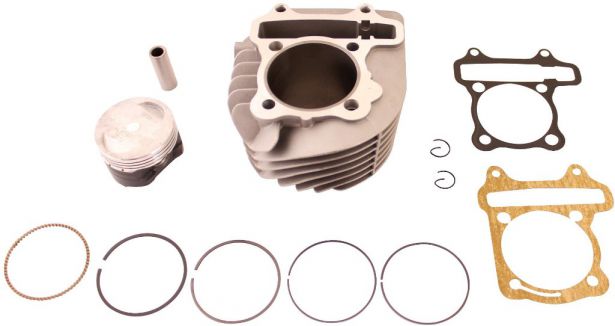 Cylinder Block Assembly - Big Bore, GY6, Performance, 61mm