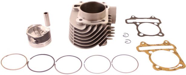 Cylinder Block Assembly - Big Bore, GY6, Performance, 61mm