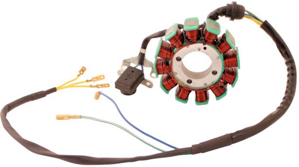 Stator - Magneto Coil, CG12, 5 Wire