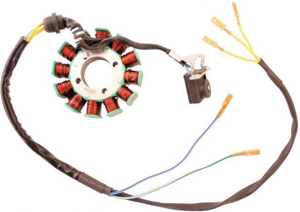 Stator - Magneto Coil, CG12, 5 Wire