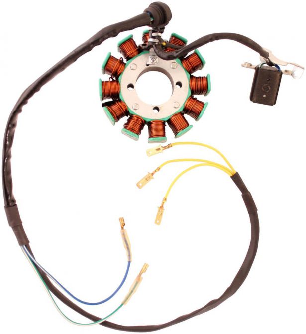 Stator - Magneto Coil, CG12, 5 Wire