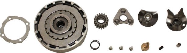 Clutch Kit - 50cc to 140cc (Triangular teeth)