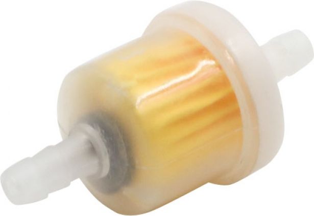 Fuel Filter - Plastic, 49cc to 250cc