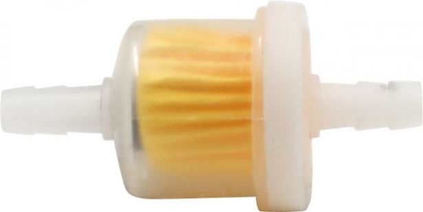 Fuel Filter - Plastic, 49cc to 250cc