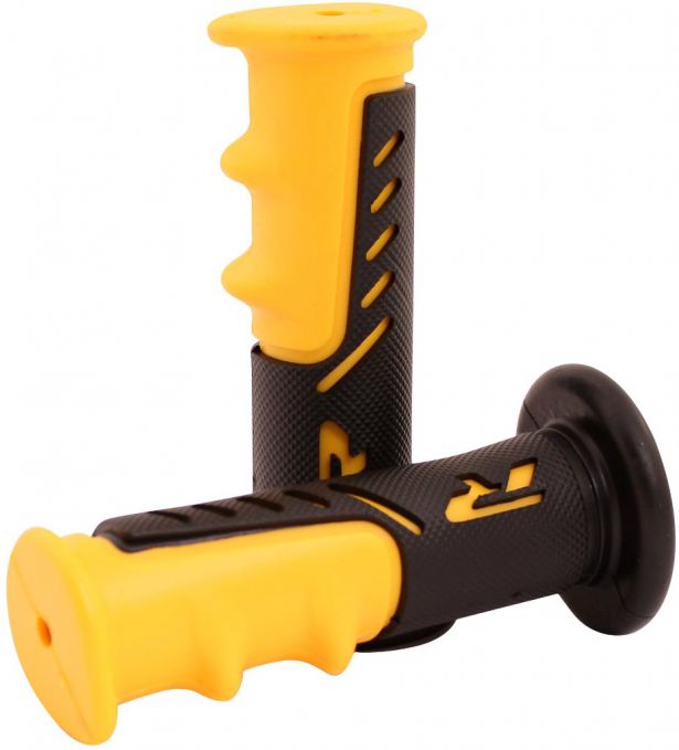 Throttle Grips - R Series, Yellow, 7/8