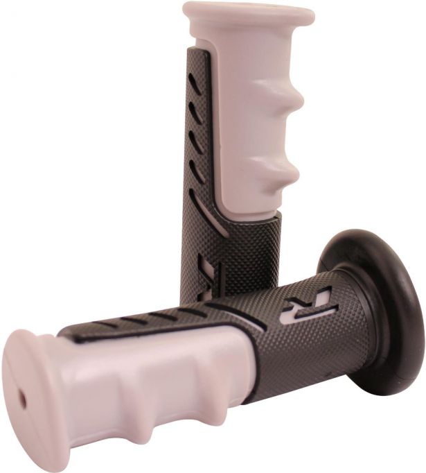 Throttle Grips - R Series, Gray, 7/8