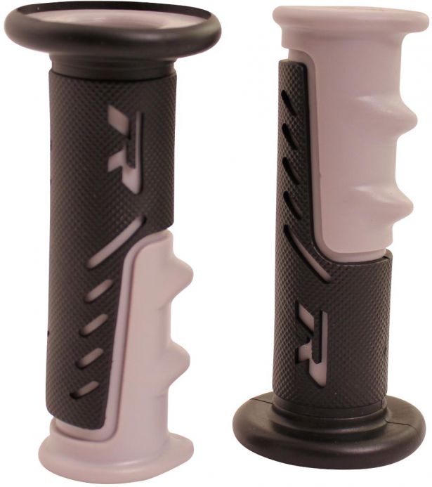 Throttle Grips - R Series, Gray, 7/8