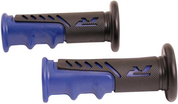 Throttle Grips - R Series, Blue