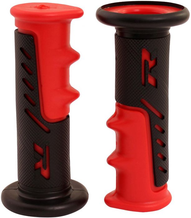 Throttle Grips - R Series, Red, 7/8