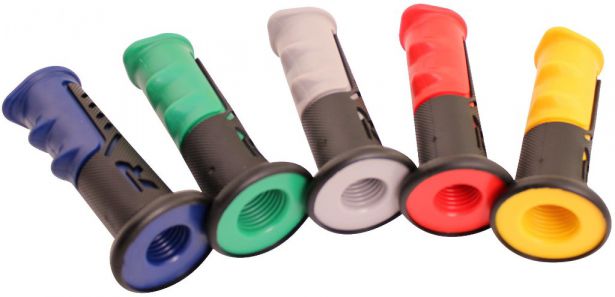 Throttle Grips - R Series, Red, 7/8